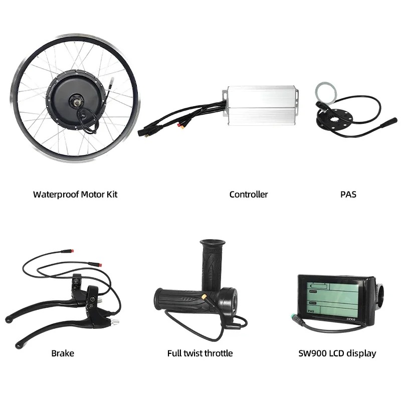 새로운 전기 변환 키트 72V 12000W 6000W  - 12000W Electric Motorcycle Hub Motor 리뷰 및 가격